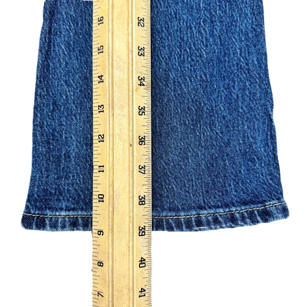 Flare Medium Wash Bootcut Low Rise Jeans Y2K Vintage 70s Indie Boho Size 25 - Picture 12 of 14